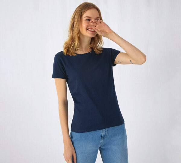 e150d - dames t-shirt bedrukken - bedrukt dames t-shirt