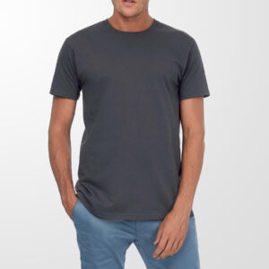 e190 - basic heren t-shirt ronde hals bedrukken - bedrukt t-shirt