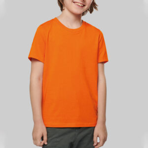 k3027 - kinder t-shirt bio katoen bedrukken - goedkoop bedrukt t-shirt