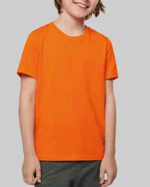 k3027 - kinder t-shirt bio katoen bedrukken - goedkoop bedrukt t-shirt