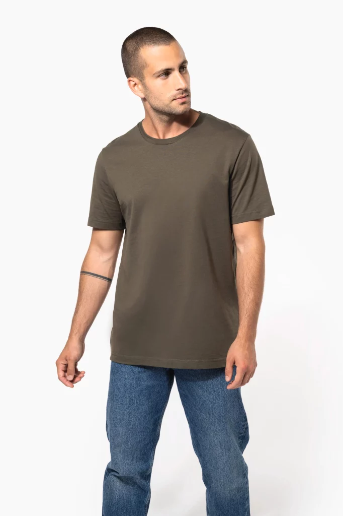 k356 - basic+ heren t-shirt ronde hals bedrukken -