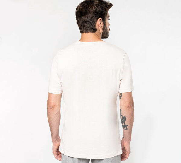 k375 - heren bio katoen pocket t-shirt ontwerpen en bedrukken -