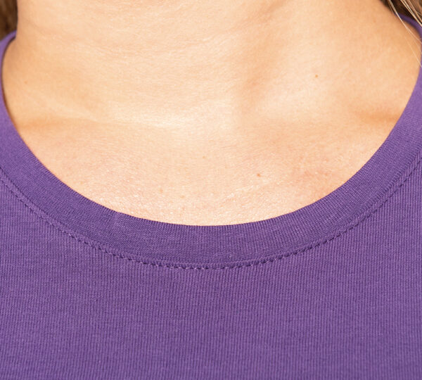 k380 - basic+ dames t-shirt ronde hals bedrukken - hoogwaardig dames t-shirt met eigen ontwerp