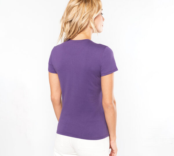 k380 - basic+ dames t-shirt ronde hals bedrukken - hoogwaardig dames t-shirt met eigen ontwerp