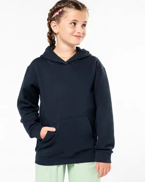 k477 - basic kinder hoodie bedrukken - goedkoop bedrukt t-shirt