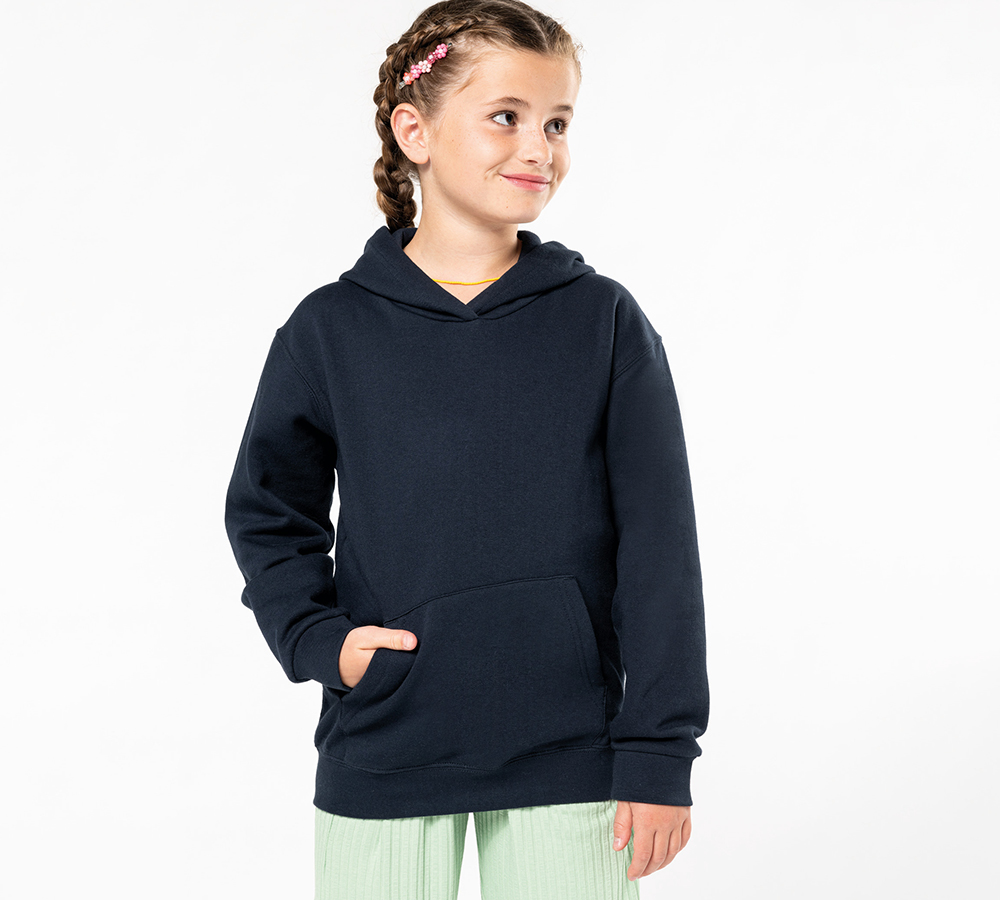 k477 - basic kinder hoodie bedrukken - hoogwaardig dames t-shirt met eigen ontwerp