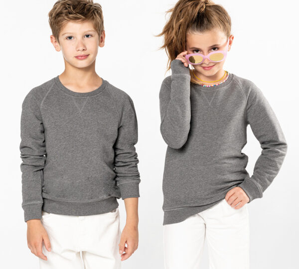 k490 - premium kinder sweater bedrukken -