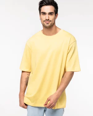 ns301 - premium oversized biokatoen unisex t-shirt - goedkoop bedrukt t-shirt