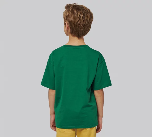 ns306 - premium oversized organic cotton kinder t-shirt ontwerpen en bedrukken -