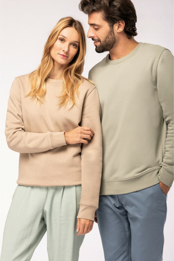 NS400 - Premium ORGANIC COTTON unisex sweater ontwerpen en bedrukken -