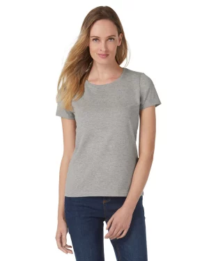 e190d - dames basic t-shirt bedrukken -