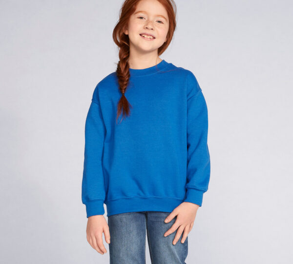 gi18000b - budget kinder sweater bedrukken - kinder sweater ontwerpen en bedrukken