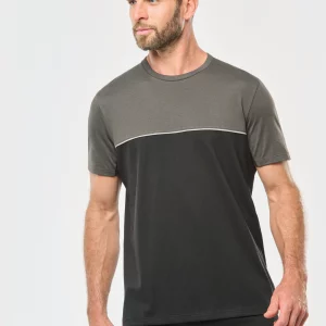 wk304 - ecologisch duo-tone unisex t-shirt ontwerpen en bedrukken - goedkoop bedrukt hemd