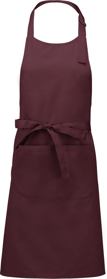 K885 – Katoenen schort met zak ontwerpen en bedrukken 462293