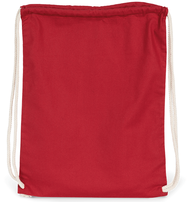 KI0139 – Rugzak van biokatoen met koordjes ontwerpen en bedrukken 462237