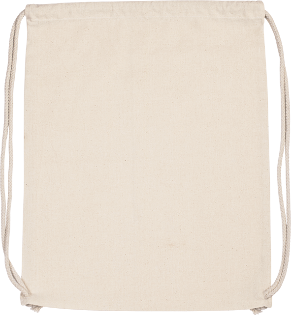 KI0139 – Rugzak van biokatoen met koordjes ontwerpen en bedrukken 462241