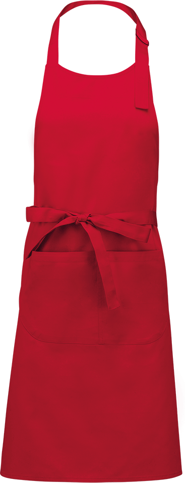 K885 – Katoenen schort met zak ontwerpen en bedrukken 462332