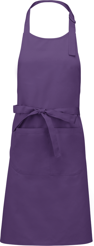 K885 – Katoenen schort met zak ontwerpen en bedrukken 462341