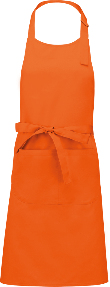 K885 – Katoenen schort met zak ontwerpen en bedrukken 462348