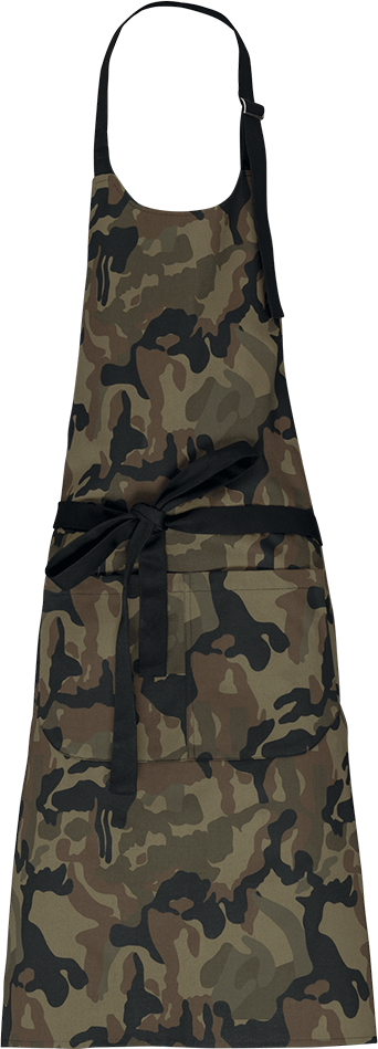 K885 – Katoenen schort met zak ontwerpen en bedrukken 462207