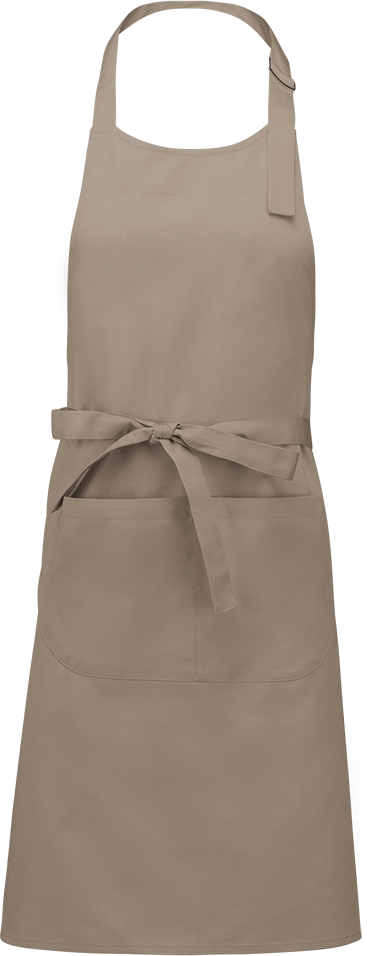 K885 – Katoenen schort met zak ontwerpen en bedrukken 462274