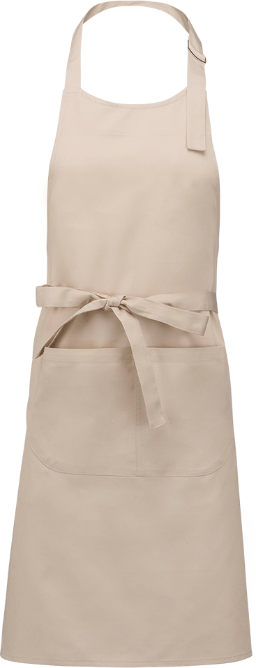 K885 – Katoenen schort met zak ontwerpen en bedrukken 462280