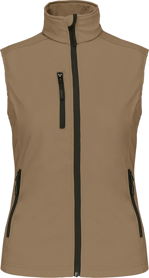 K404 – Dames softshell bodywarmer ontwerpen en bedrukken 463485