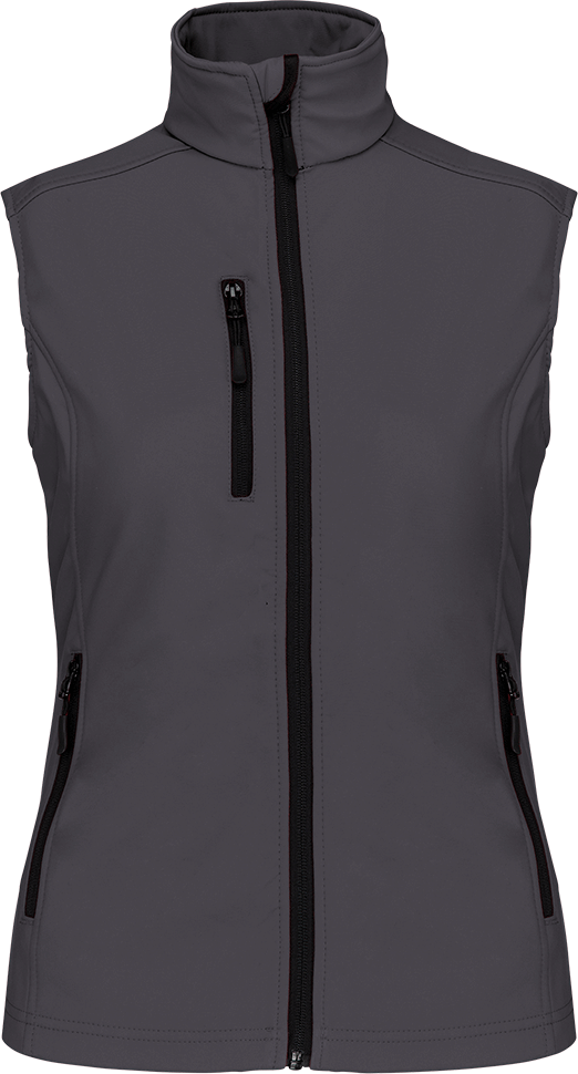 K404 – Dames softshell bodywarmer ontwerpen en bedrukken 463475