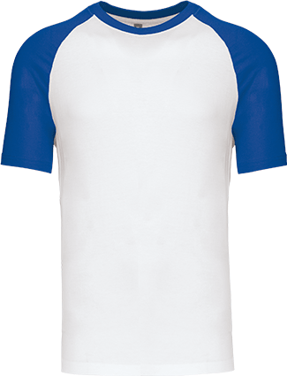 K330 – Tweekleurig unisex baseball shirt ontwerpen en bedrukken 463281
