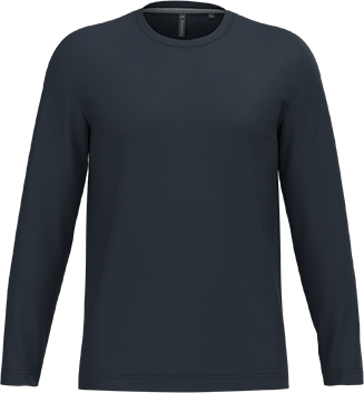 K359 – Basic Heren Longsleeve Ronde Hals Bedrukken 463375