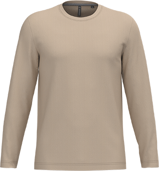 K359 – Basic Heren Longsleeve Ronde Hals Bedrukken 463383