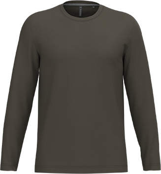 K359 – Basic Heren Longsleeve Ronde Hals Bedrukken 463398