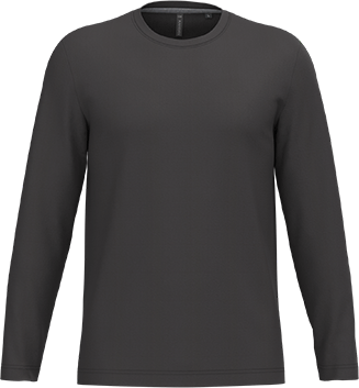 K359 – Basic Heren Longsleeve Ronde Hals Bedrukken 463399