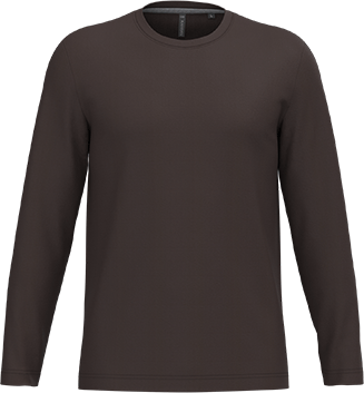 K359 – Basic Heren Longsleeve Ronde Hals Bedrukken 463400