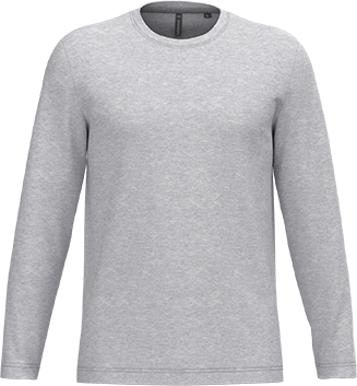 K359 – Basic Heren Longsleeve Ronde Hals Bedrukken 463313