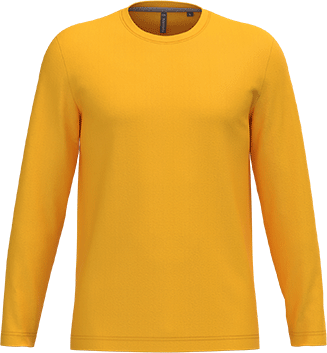 K359 – Basic Heren Longsleeve Ronde Hals Bedrukken 463320