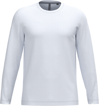 K359 – Basic Heren Longsleeve Ronde Hals Bedrukken 463336