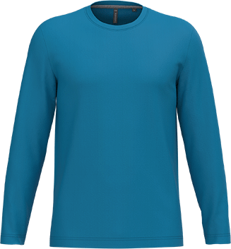 K359 – Basic Heren Longsleeve Ronde Hals Bedrukken 463343