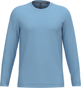K359 – Basic Heren Longsleeve Ronde Hals Bedrukken 463349