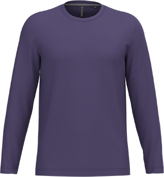 K359 – Basic Heren Longsleeve Ronde Hals Bedrukken 463363