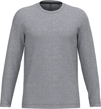 K359 – Basic Heren Longsleeve Ronde Hals Bedrukken 463367