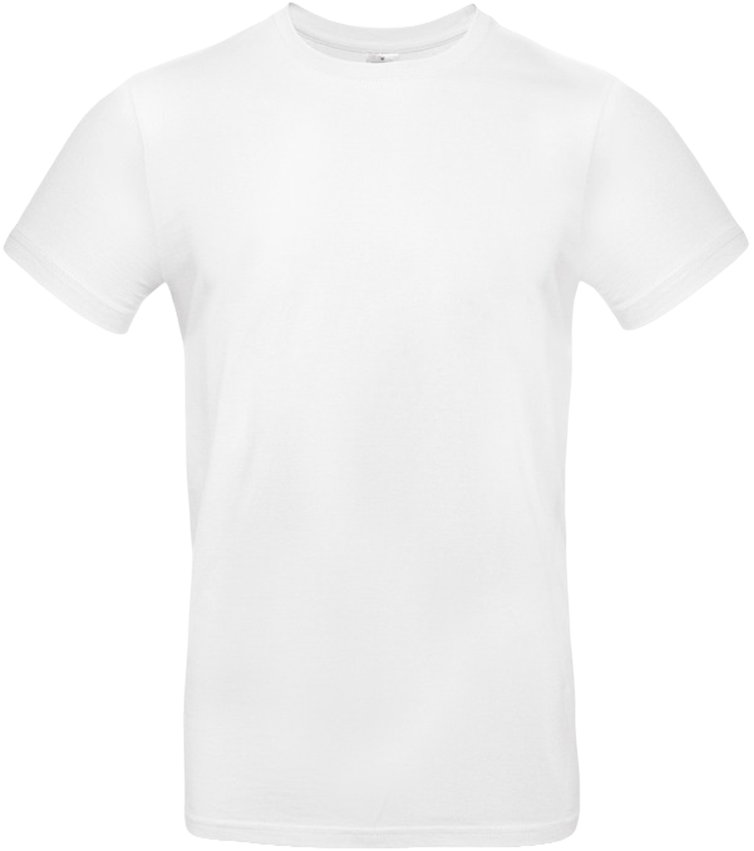 E190 – Basic Heren T-shirt Ronde Hals Bedrukken 465243
