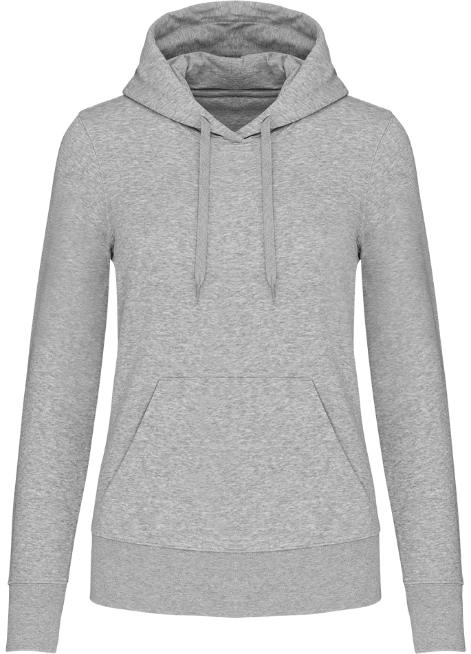 K4028 – Hoogwaardige biokatoen dameshoodie ontwerpen en bedrukken 464376