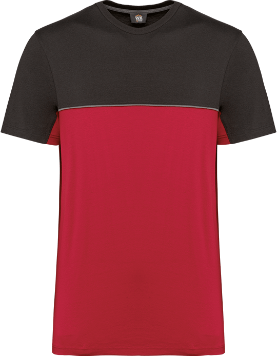 WK304 – Ecologisch duo-tone unisex T-shirt ontwerpen en bedrukken 467487
