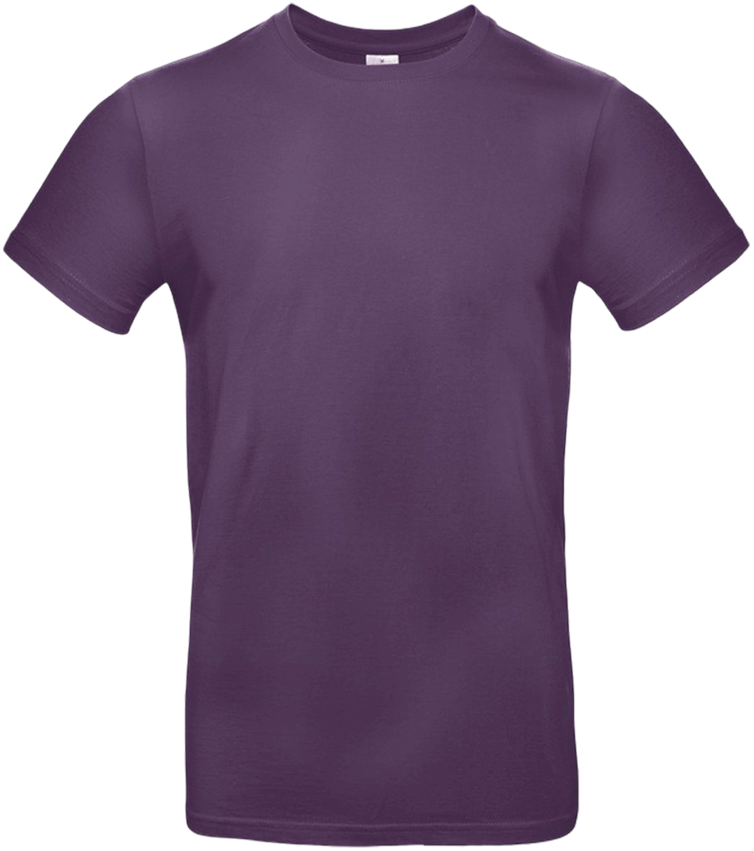 E190 – Basic Heren T-shirt Ronde Hals Bedrukken 465245