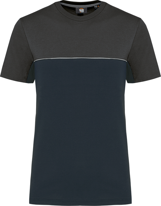 WK304 – Ecologisch duo-tone unisex T-shirt ontwerpen en bedrukken 467489