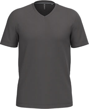 K357 – Basic+ Heren T-shirt V-hals Bedrukken 463364