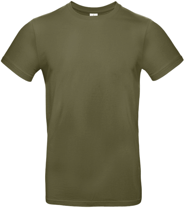 E190 – Basic Heren T-shirt Ronde Hals Bedrukken 465247