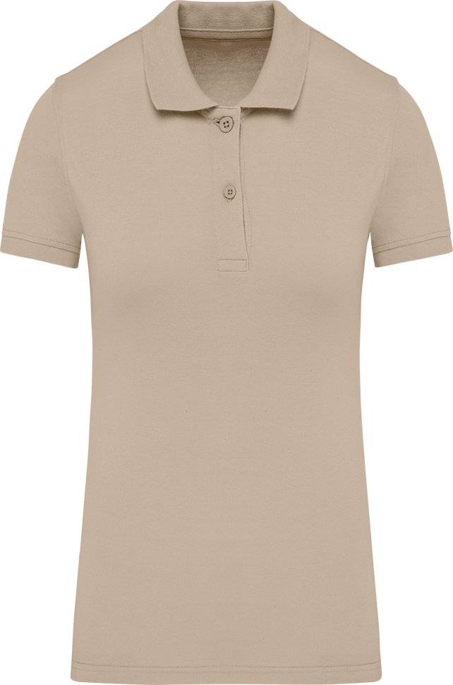 K2026 – Basic biokatoen dames polo bedrukken 464161