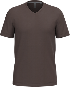 K357 – Basic+ Heren T-shirt V-hals Bedrukken 463368